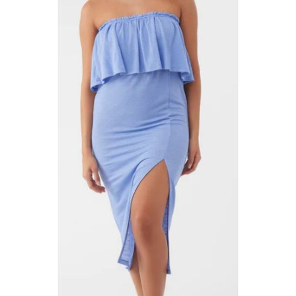 New ~ O’NEILL ~  Kole Midi Dress Medium Pool Vacation beach - Picture 1 of 10